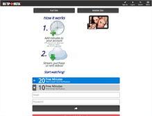 Tablet Screenshot of bigtopvod.com